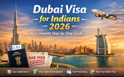 Dubai Visa for Indians 2026: Complete Step-by-Step Guide
